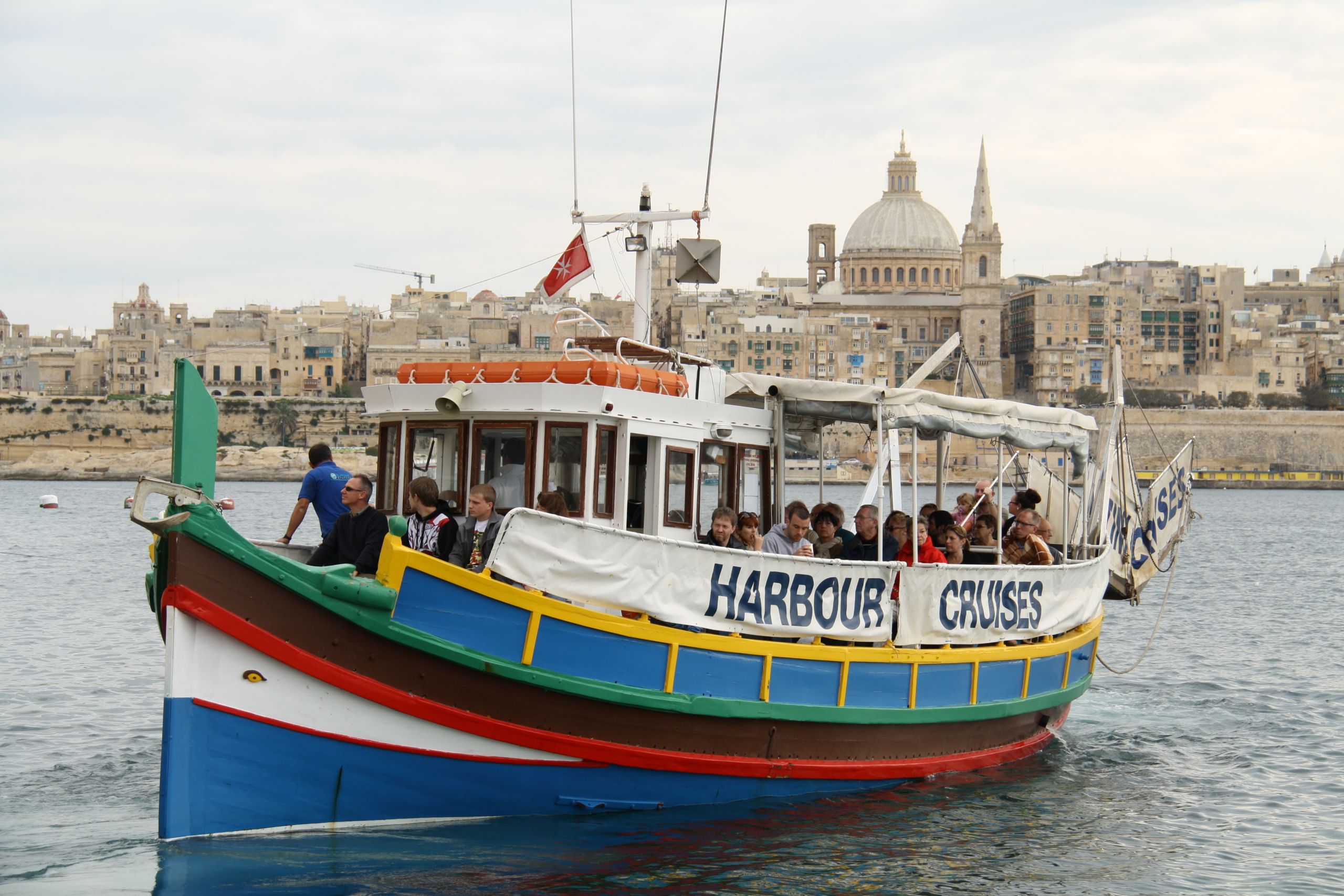 Harbour Cruise boat in Sliema